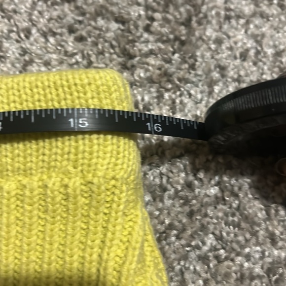 House of Harlow 1960 Yellow Kint Midi Skirt - Picture 3 of 5